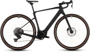 Vélo gravel électrique Cube Nuroad Hybrid C62 EXC 400X blackline