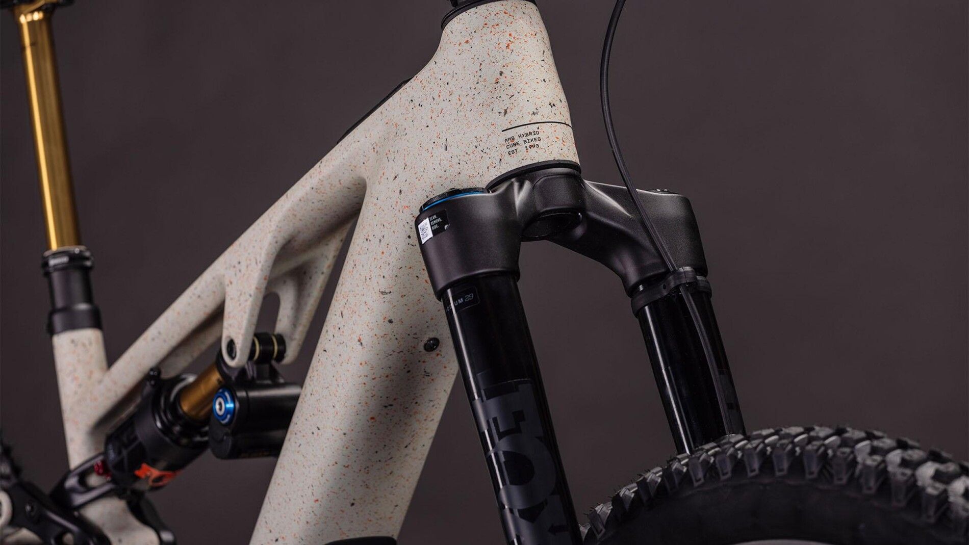 fourche fox vtt électrique cube ams 177 super tm 2026
