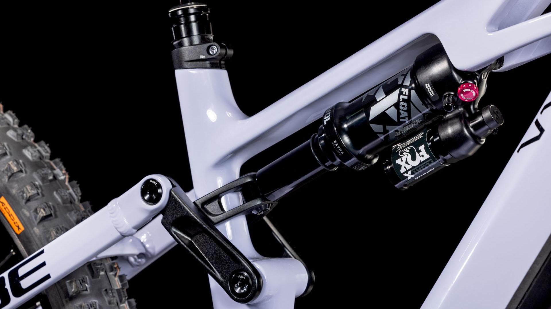 vtt électrique cube stereo hybrid one 77 slx amortisseur arrière