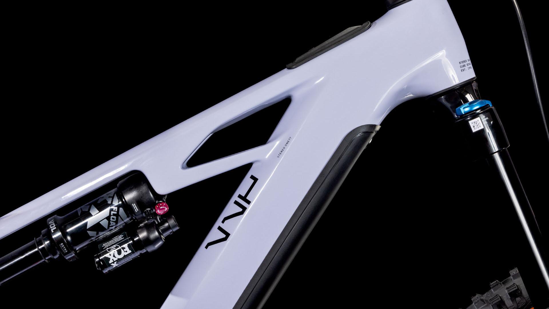 vtt électrique cube stereo hybrid one 77 slx cadre