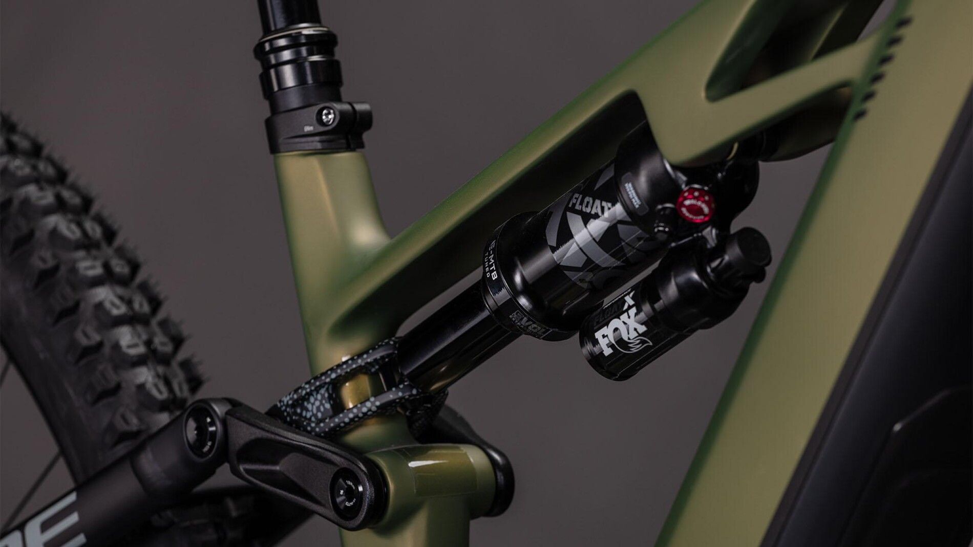 vtt électrique cube stereo hybrid one 44 hpc tm 800 amortisseur