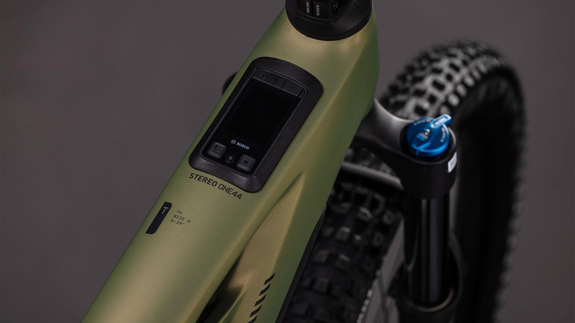 vtt électrique cube stereo hybrid one 44 hpc tm 800 cadre