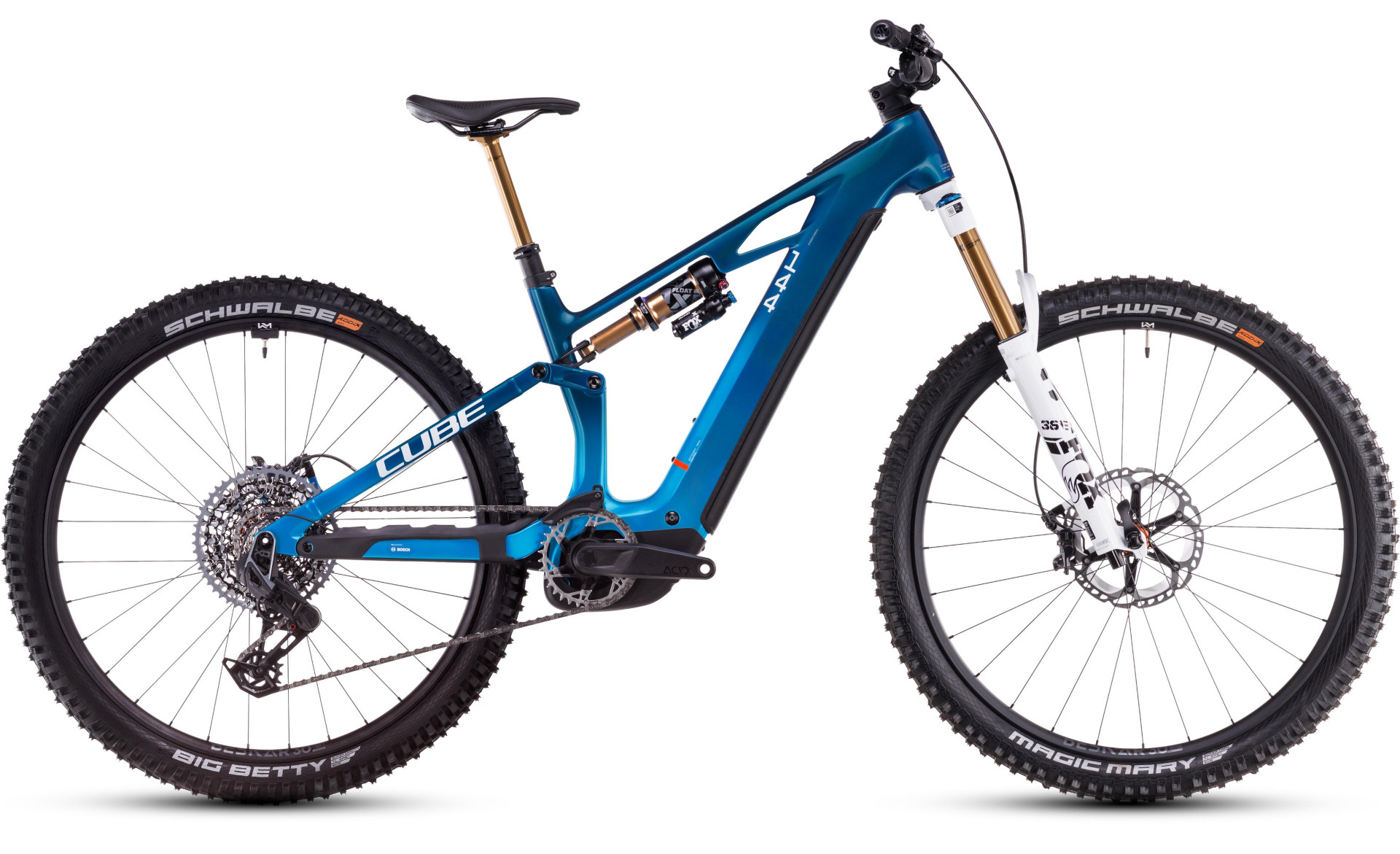 Vtt électrique Cube Stereo Hybrid One44 Action Team coloris Actionteam 2025