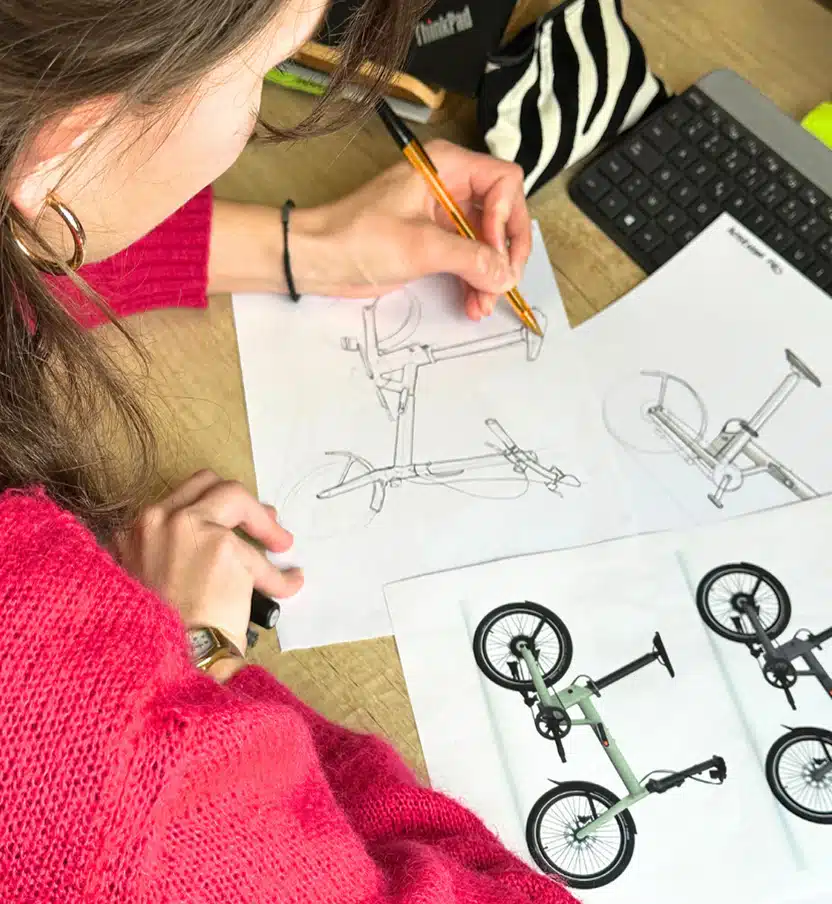 plans de vélos pliables électriques uto