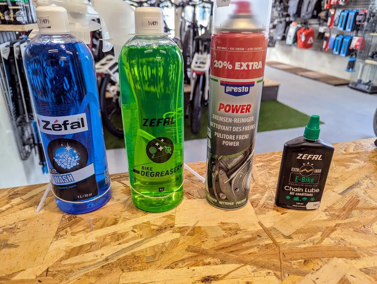 produits entretien vélos électriques zefal