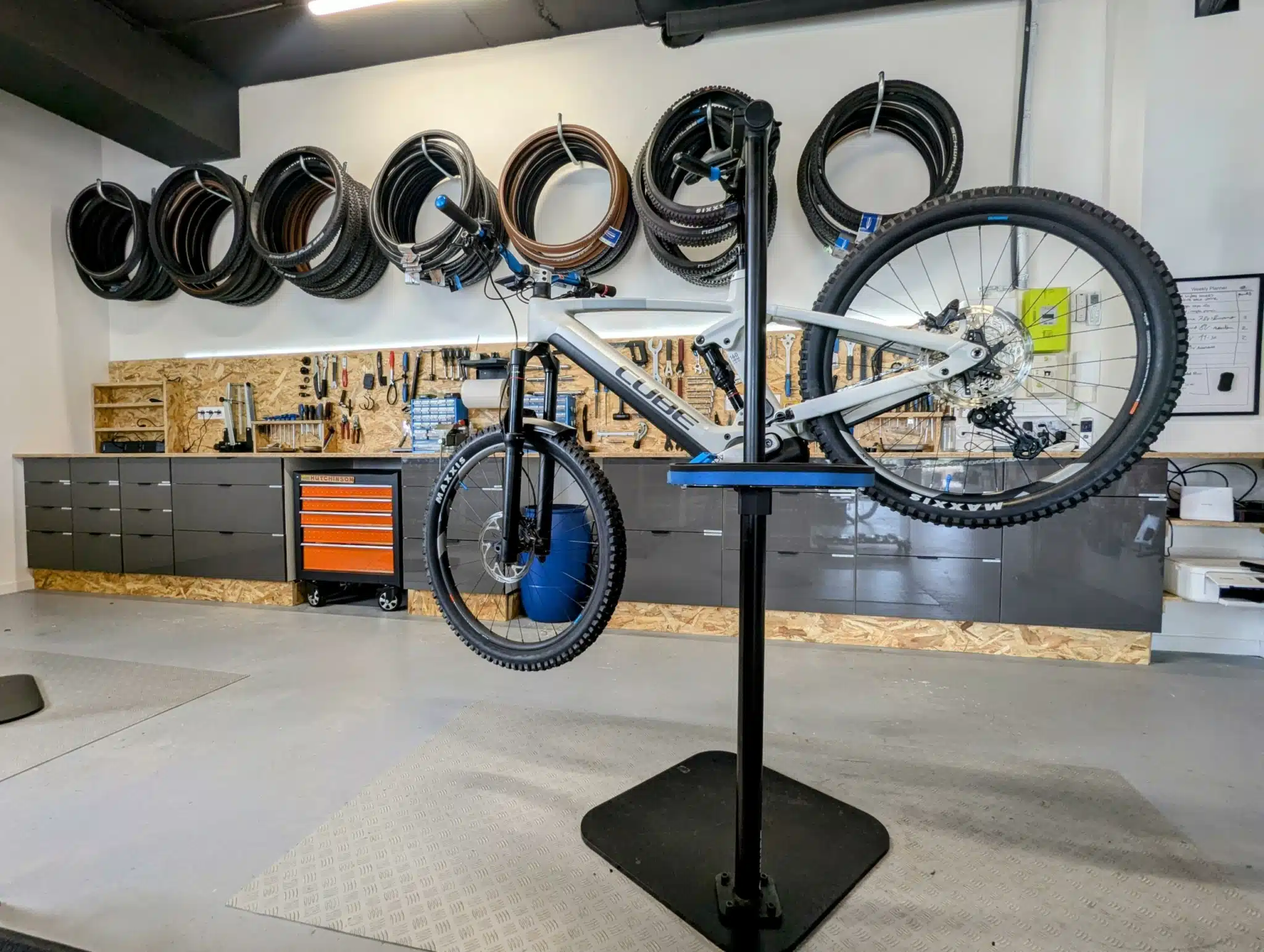 atelier du magasin de vélo électrique