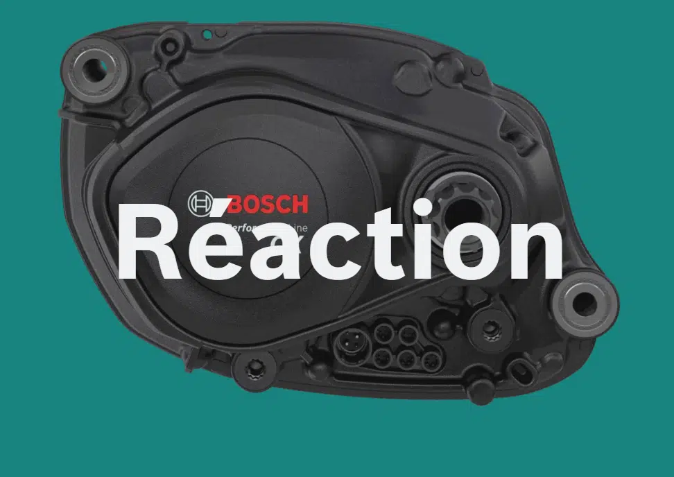 moteur de vélo électrique bosch reaction