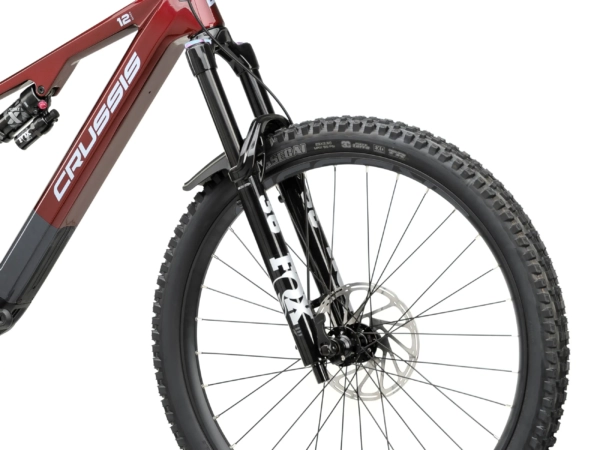 vtt électrique crussis e-full 12.11 fourche fox